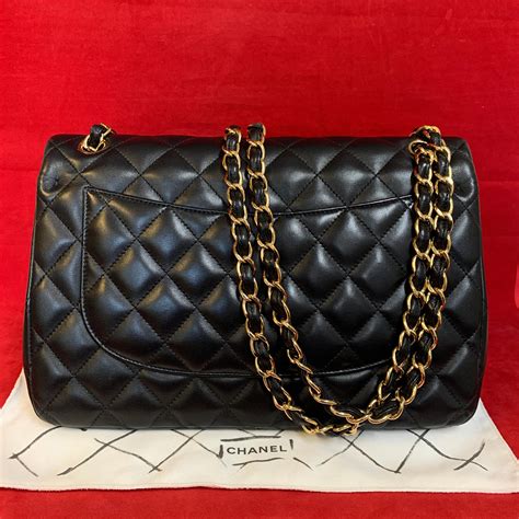 chanel a58600 y3352|CHANEL A58600 classic double flap bag Jumbo shoulder bag.